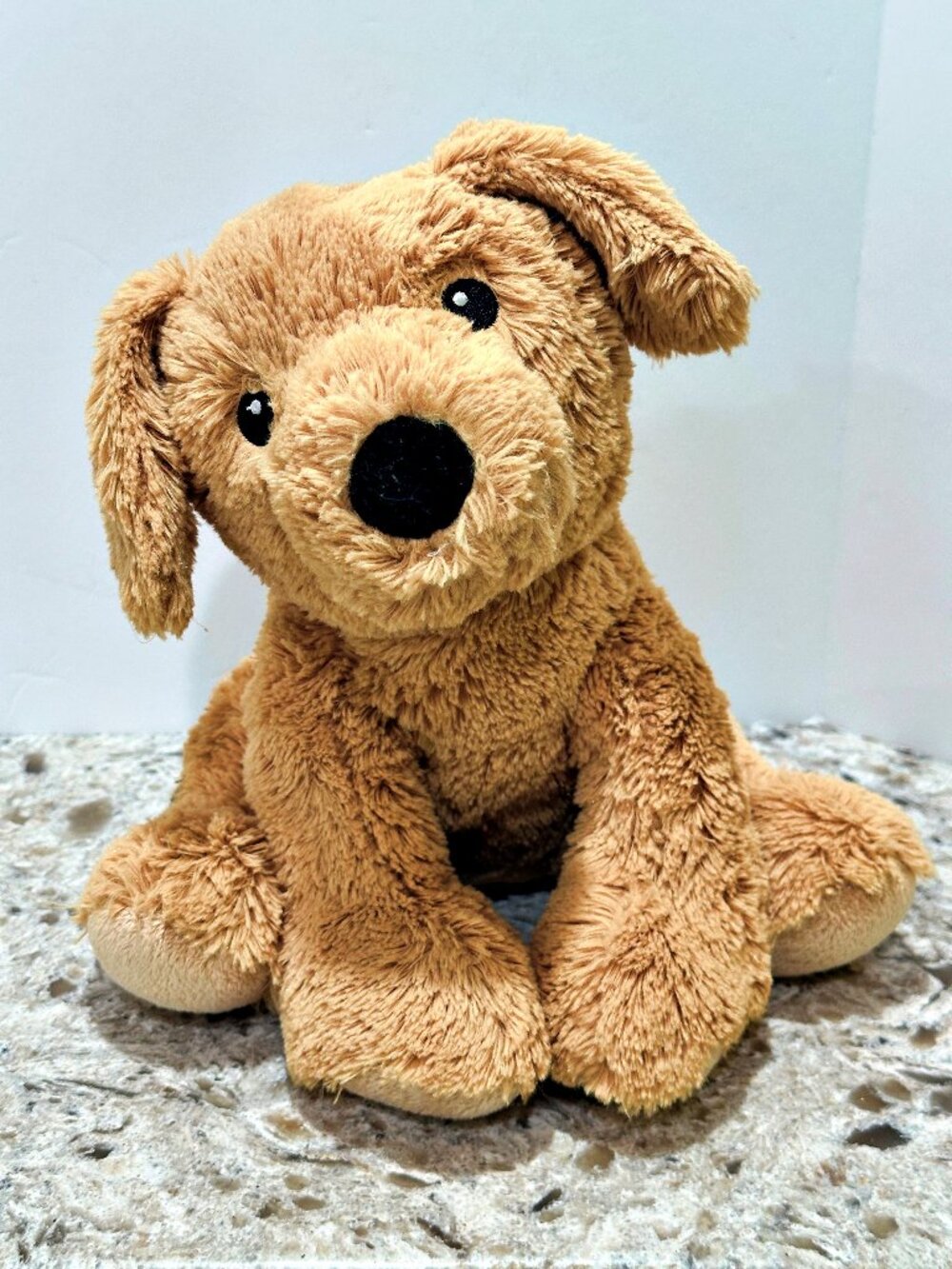Aurora Starting Out Puppy Dog Yellow LAB Plush Lovey 10" Stuffed Animal RARE